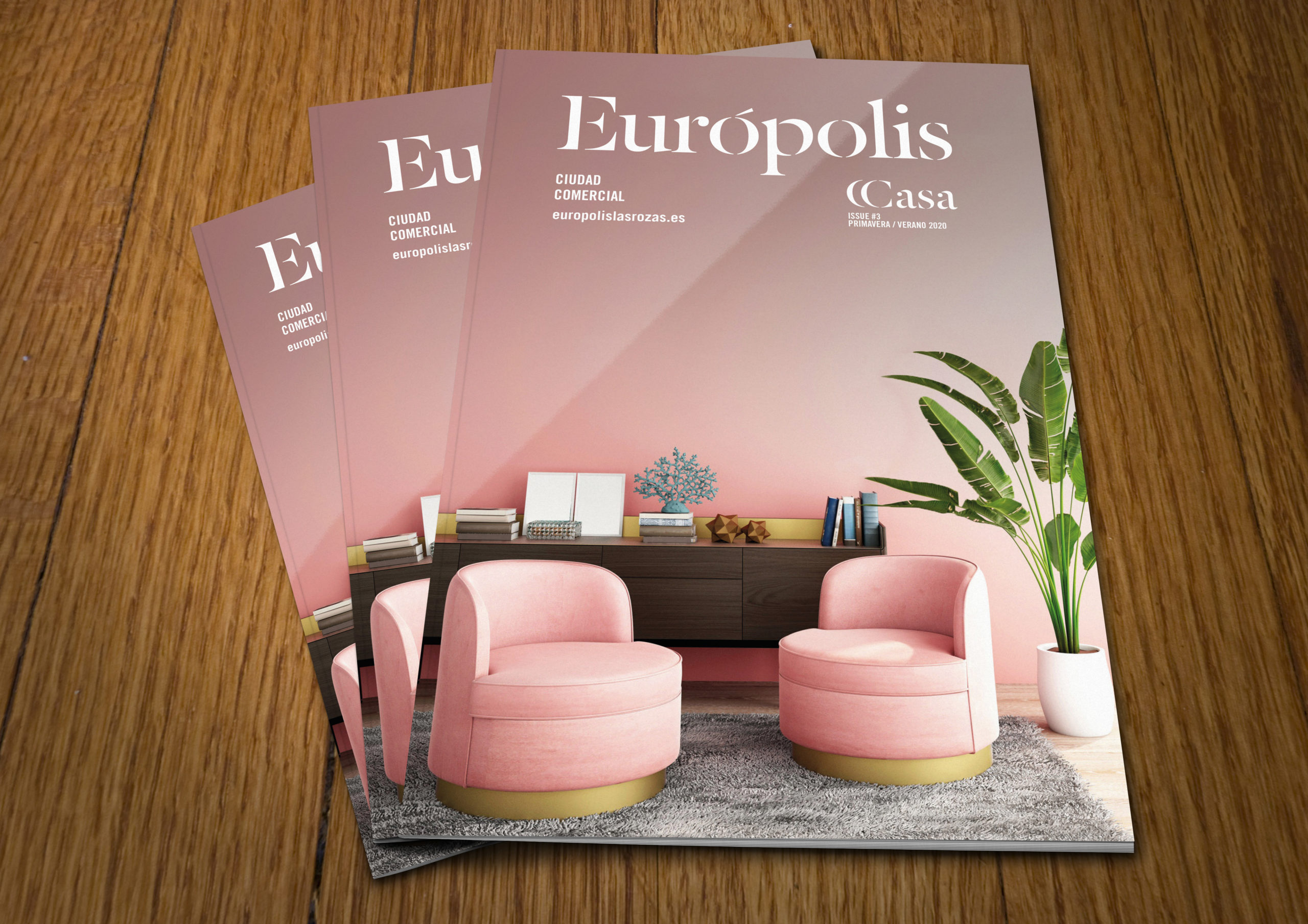 Guia de tiendas Europolis maquetacion y diseño